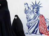 Anti-US graffiti still covers American embassy in Tehran
