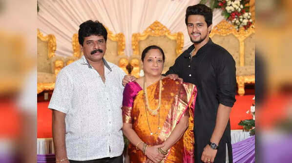 Sameeip Acharya celebrates Diwali with family