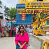 ​Deepika's visit to Hasanamba temple