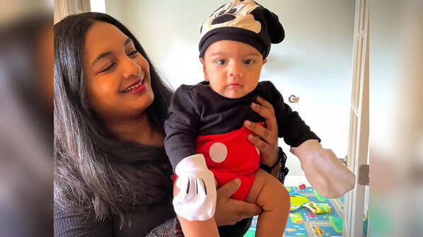 Nayana Puttaswamy celebrates her son's first Halloween