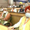 Leaders attending the meet in Delhi