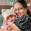 ​Aswathy's cute picture with daughter