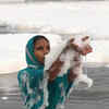 Toxic foam floats on Yamuna