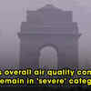 Article image for: Delhi's overall air quality continues to remain in 'severe' category