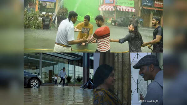 #ChennaiRains in Tamil films