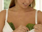 How do you use cabbage leaves to wean off naturally?
