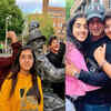 Ronit Roy and kids Ona and Aador