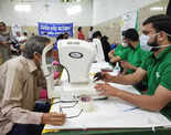 Free eye check-up camp held in East Delhi