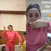 Gorging on pizza and dancing