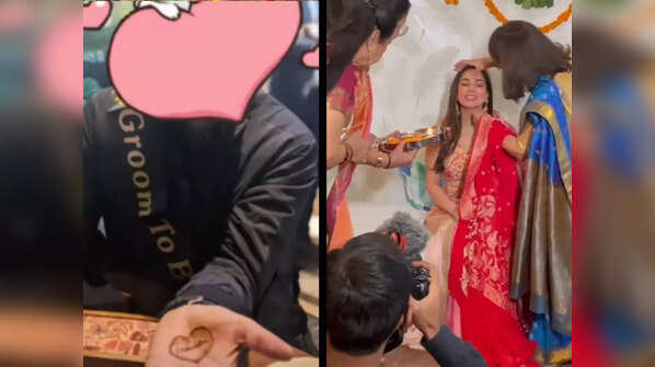 Bride-to-be teases all with her dulha’s photo