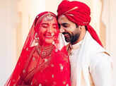 From Patralekhaa’s Sabya veil to Rajkummar Rao’s sehra, here are picture-perfect moments from their dreamy wedding