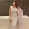 Anjum Fakih poses in a saree