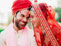 Rajkummar Rao and Patralekhaa beam with joy in these new pictures from their intimate wedding ceremony