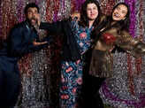 Fun-filled pictures from Rajkummar Rao and Patralekhaa's 'Pyjama Party' with Farah Khan and friends