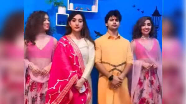 On the dance videos with Siddharth, Surabhi, Samriddhi