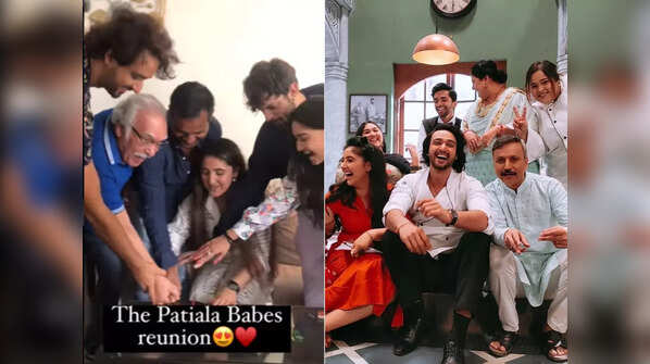 On reunion party with Patiala Babes cast