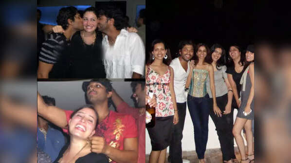 Allu Arjun's party pics before his marriage.