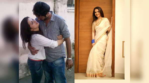 Tamil TV anchor Dhivyadharshini with her Boyfriend.