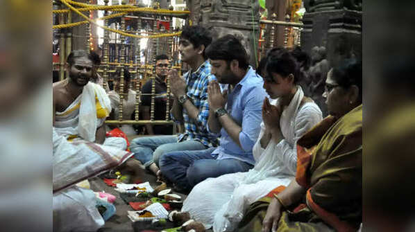 Samantha – Siddharth’s leaked pooja pics.