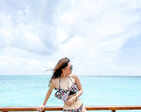 Hansika Motwani is painting Insta blue with her breathtaking pictures in a floral bikini