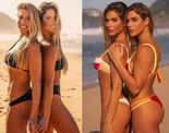 Bia & Branca Feres, meet the Brazilian twins who are twice as nice in these drop-dead gorgeous pictures