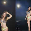 Out for a night swim