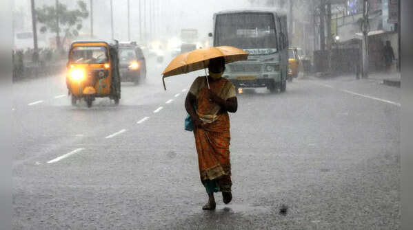 In pics: Heavy rains lash Chennai; roads waterlogged