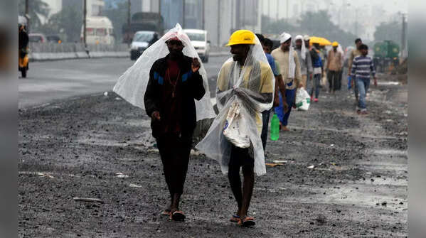 In pics: Heavy rains lash Chennai; roads waterlogged