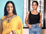 Saat Phere's Rajashree Thakur aka Saloni rocks in a pair of denims and tank top; a look at the 40-year-old actress' stylish off-screen looks