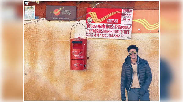 At the world’s highest post office