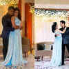 Neil and Aishwarya’s reception look