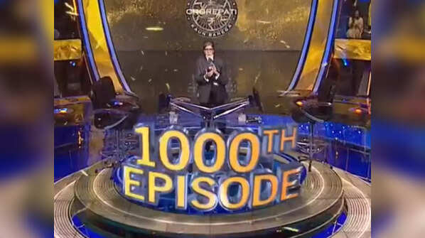 Celebration of 1000 episodes of Kaun Banega Crorepati