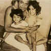 Rupali with her father Anil and brother Vijay