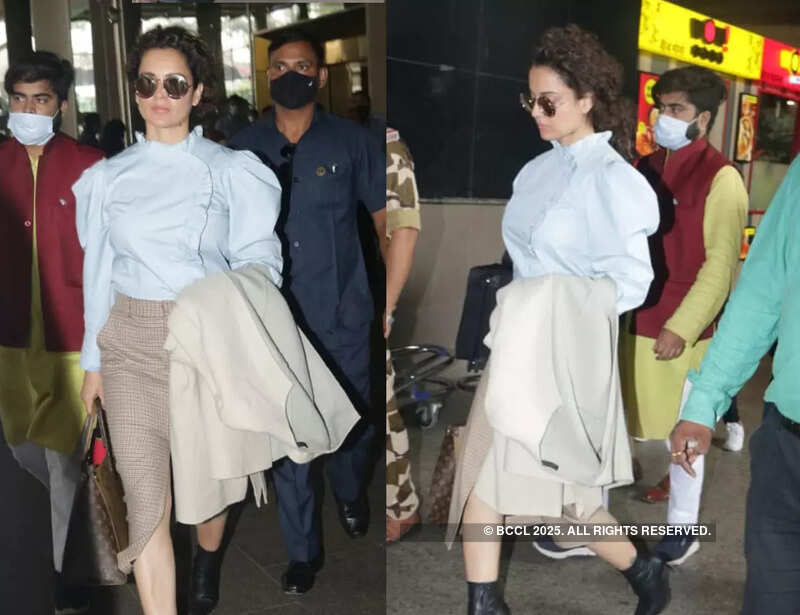 #ETimesSnapped: From Kangana Ranaut to Urvashi Rautela, paparazzi pictures of your favourite celebs