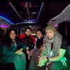 Enjoying a luxurious ride
