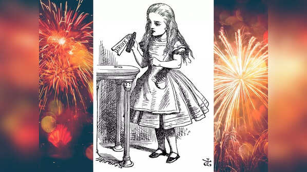 Be as curious as Alice from 'Alice's Adventures In Wonderland'