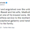 President condoles Gen Bipin Rawat's death
