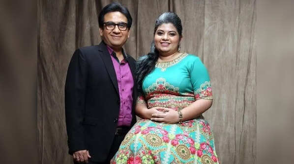 Dilip Joshi with daughter Niyati