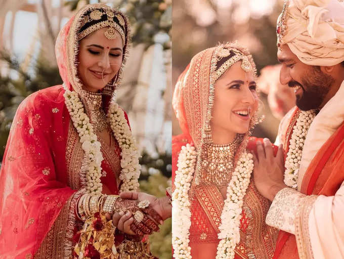 Katrina Kaif and Vicky Kaushal make Bollywood&#39;s most royal couple, see  wedding PHOTOS | The Times of India