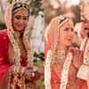 Article image for: Katrina Kaif and Vicky Kaushal make Bollywood's most <i class="tbold">royal couple</i>, see wedding PHOTOS
