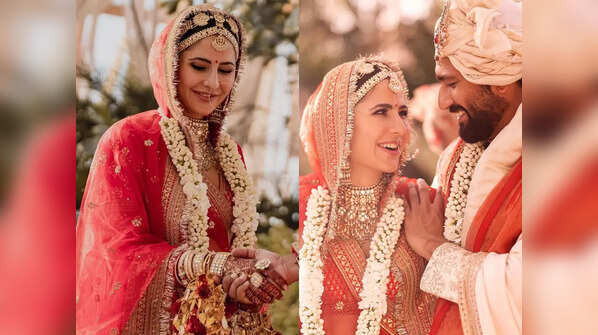 Katrina Kaif and Vicky Kaushal make Bollywood's most royal couple, see wedding PHOTOS
