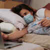 Mild fever that goes away on its own