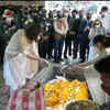 Daughters Kritika and Tarini performed their last rites.