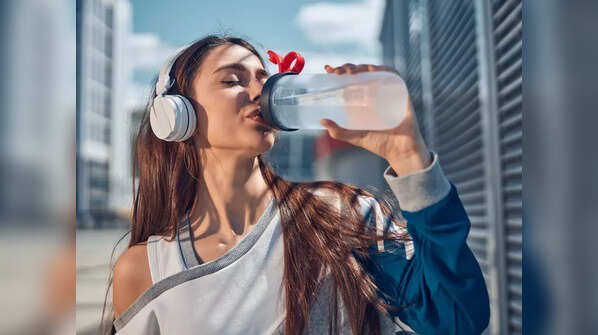 Why you should not stand and drink water