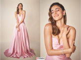 Ananya Panday looks like a dream in a blush pink off-shoulder gown, stylish photos will make your heart skip a beat!