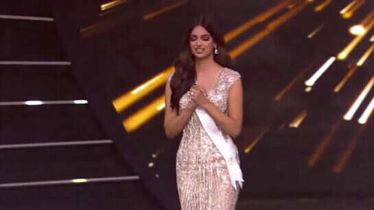 Harnaaz Sandhu Marks Her Spot In Top 3 At Miss Universe 21