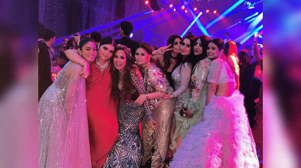 Guests at the wedding