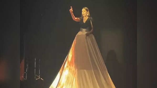 Ankita's solo performance