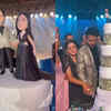 Couple cuts the cake