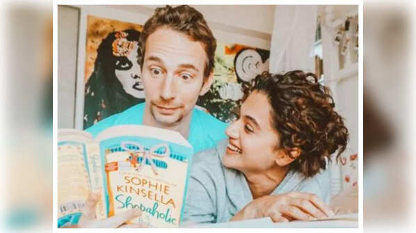 Taapsee Pannu and Mathias Boe